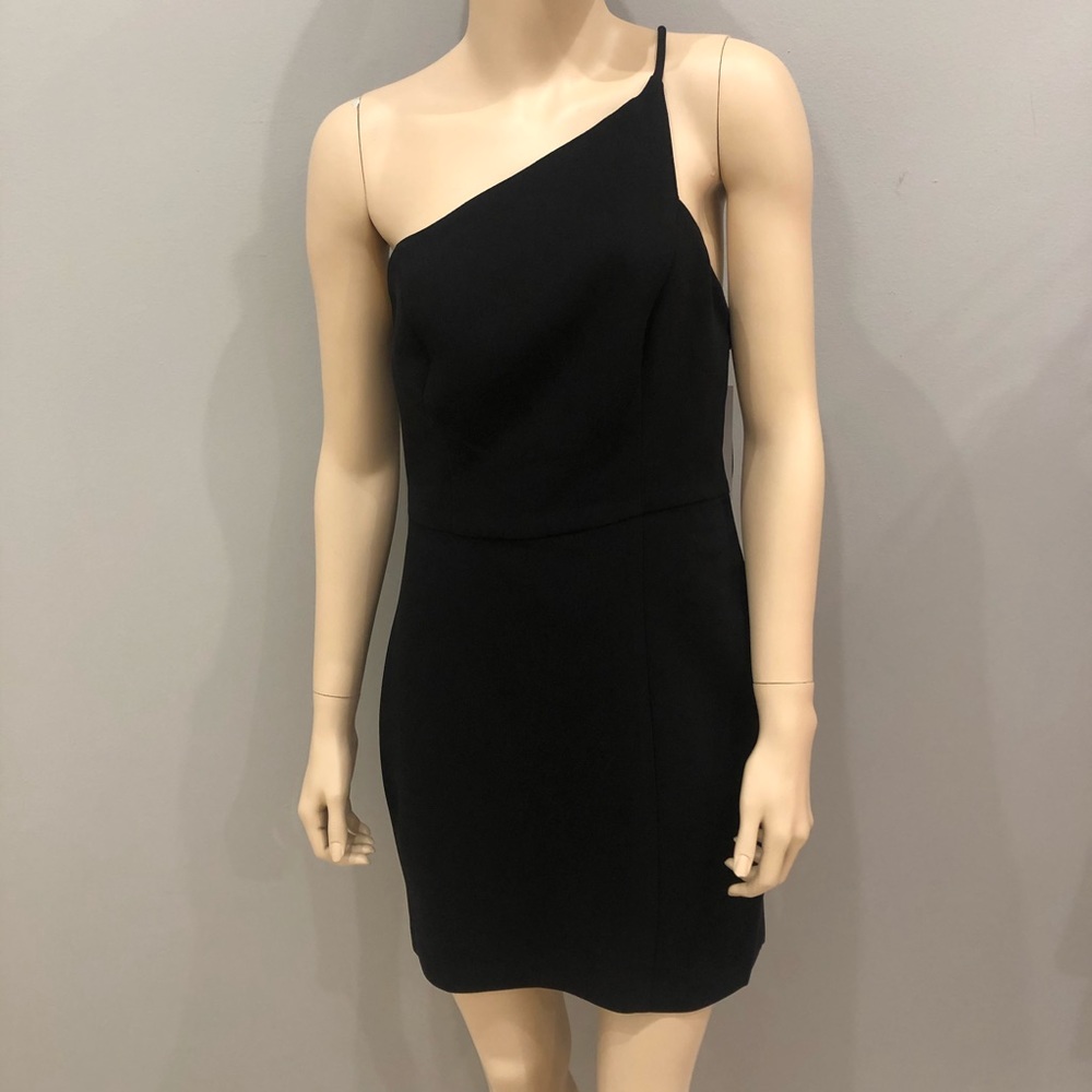 NWT BLACK ONE SHOULDER DRESS *multiple